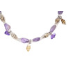 Silver Tessuto Necklace with Ametrine