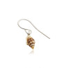 Silver Hook Earring with Seashell