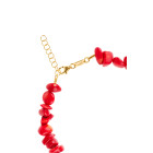 Choker Anklet with Coral